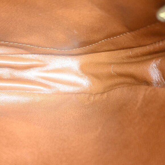 LOUIS VUITTON Jeune Fille GM Shoulder Bag Monogram Leather Brown - Picture 12 of 14